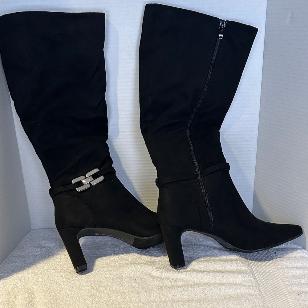 CL by Chinese Laundry Black Heeled Boots Style:NORA- NEW- Limited Sizes